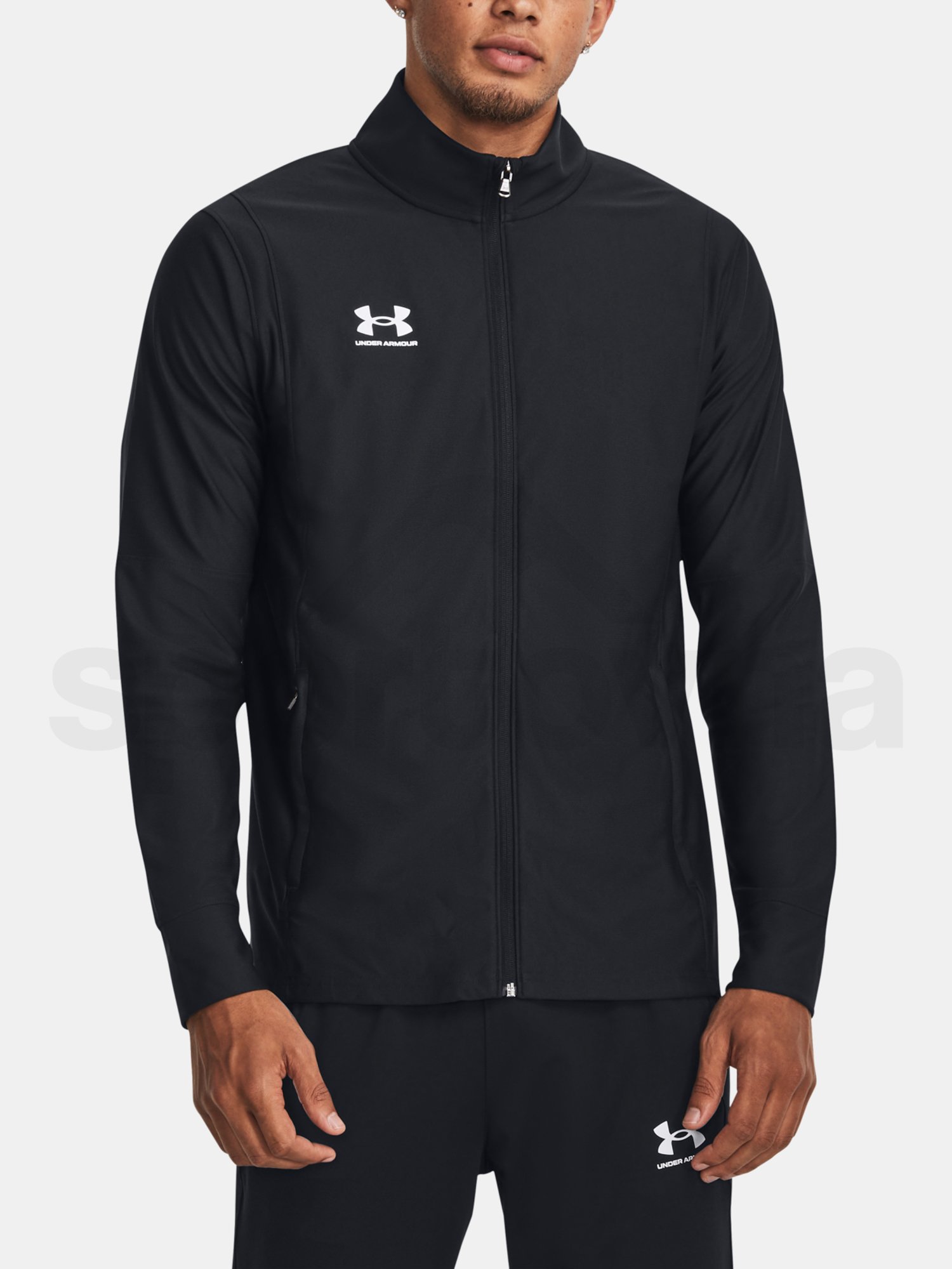 Bunda Under Armour UA M's Ch. Track Jacket - čierna