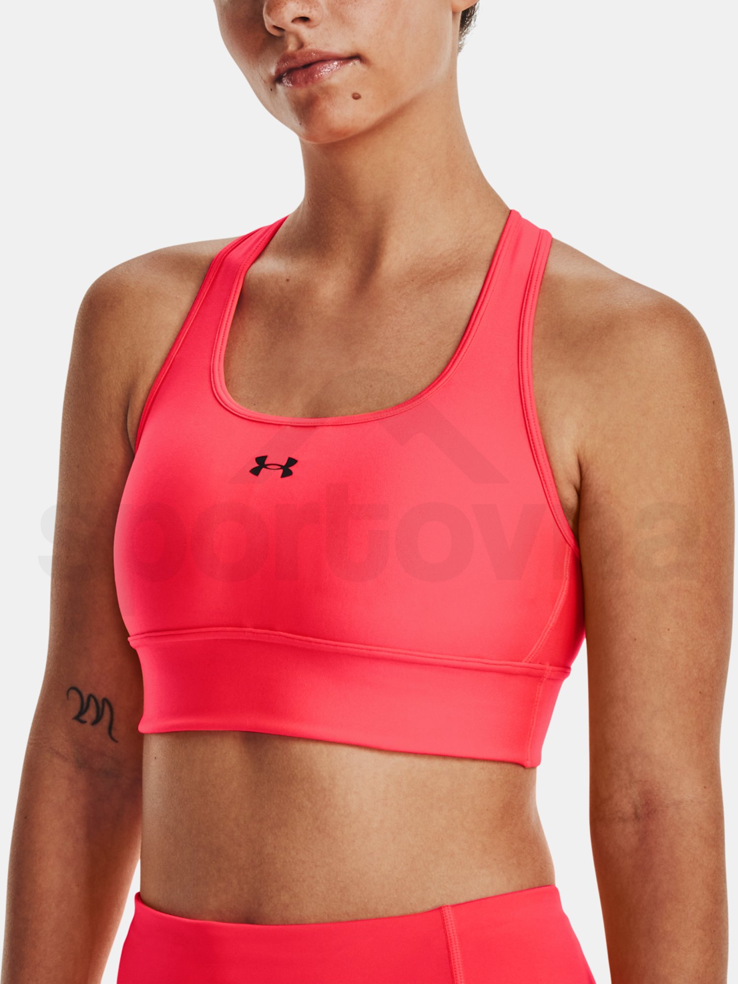 Podprsenka Under Armour Crossback Longline - červená