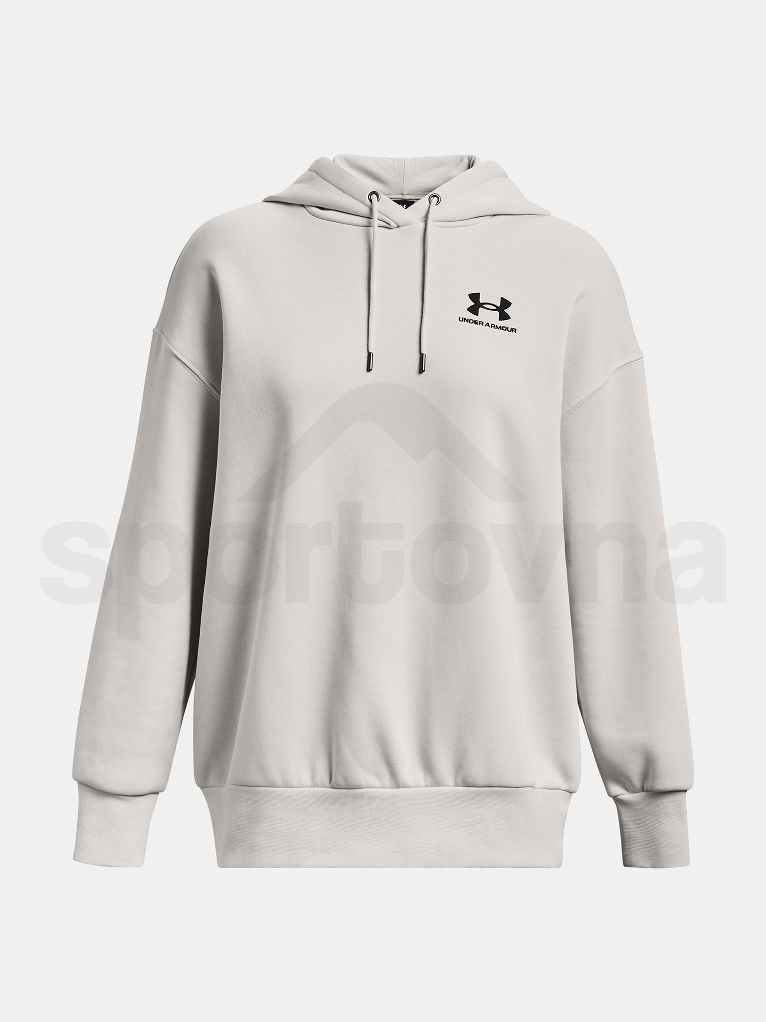 Mikina Under Armour Essential Flc OS Hoodie-GRN