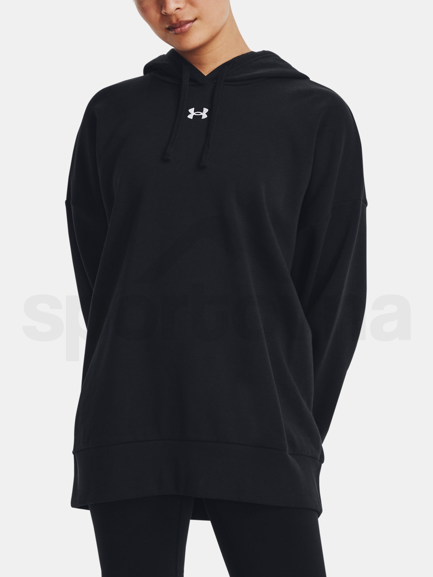 Mikina Under Armour UA Rival Fleece OS Hoodie-BLK