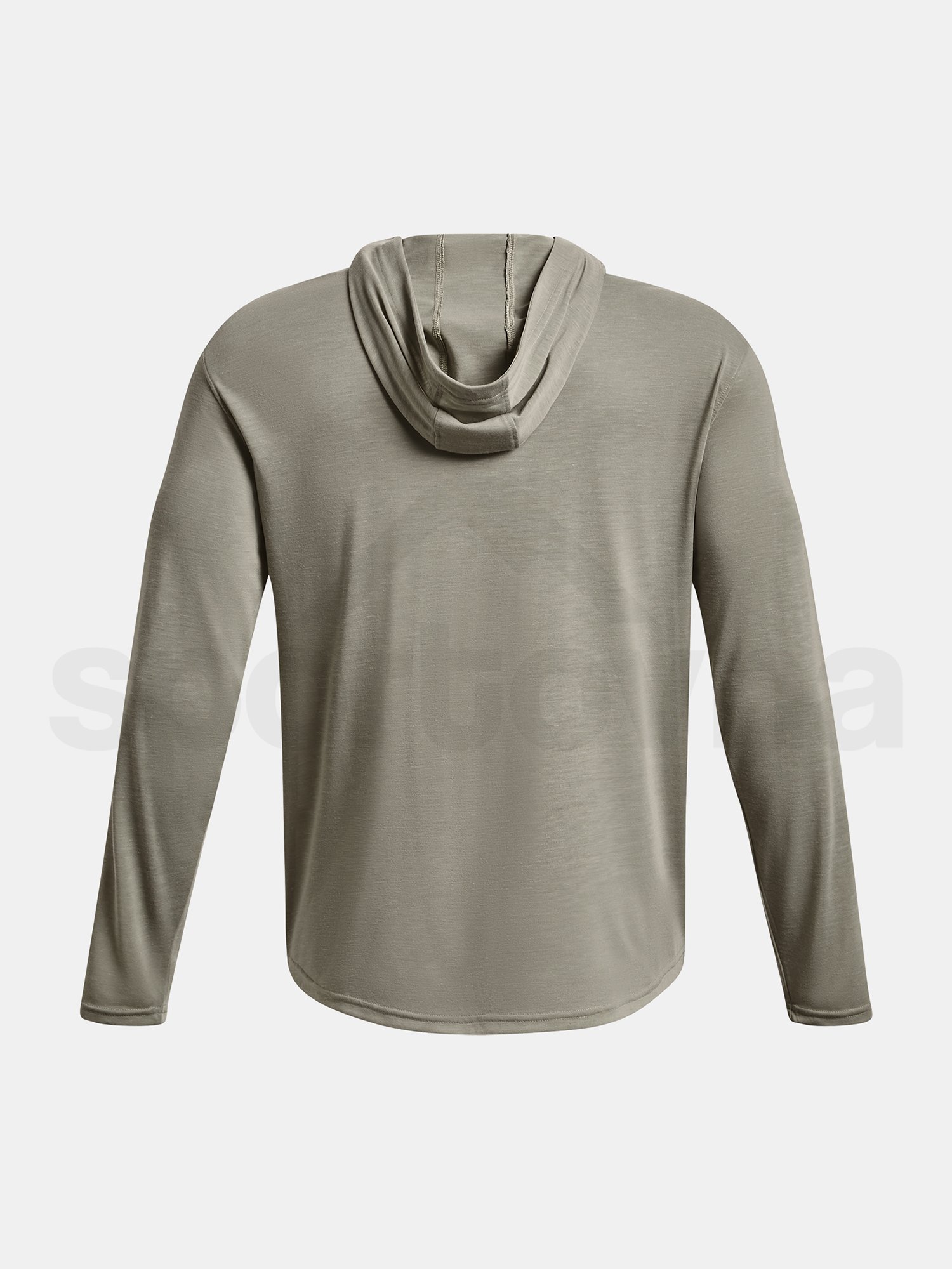 Tričko Under Armour RUN ANYWHERE HOODY - sivá