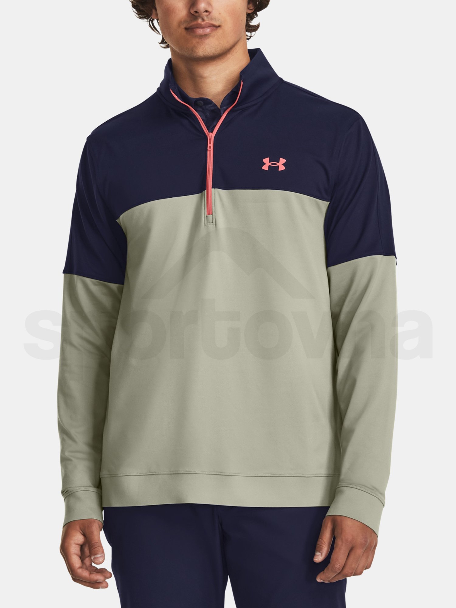 Mikina Under Armour UA Storm Midlayer HZ - zelená