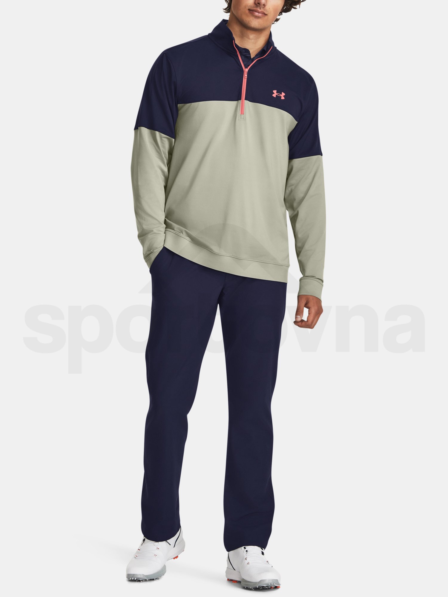 Mikina Under Armour UA Storm Midlayer HZ - zelená