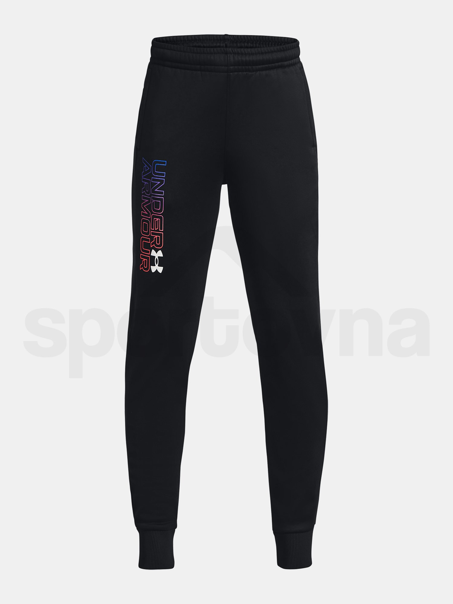 Tepláky Under Armour UA Armour Fleece Graphic Jgr-BLK