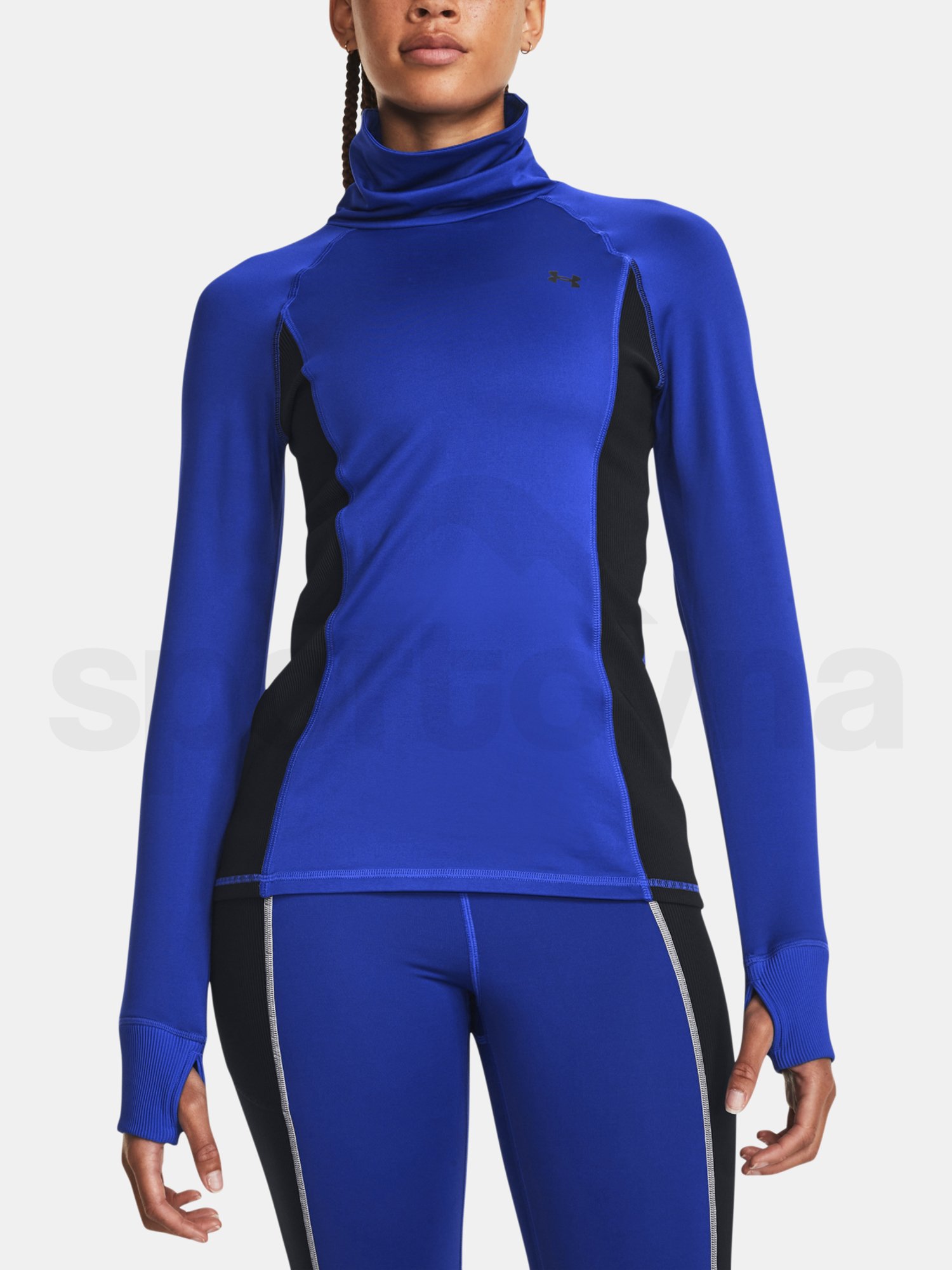 Tričko Under Armour UA Train CW Funnel Neck-BLU