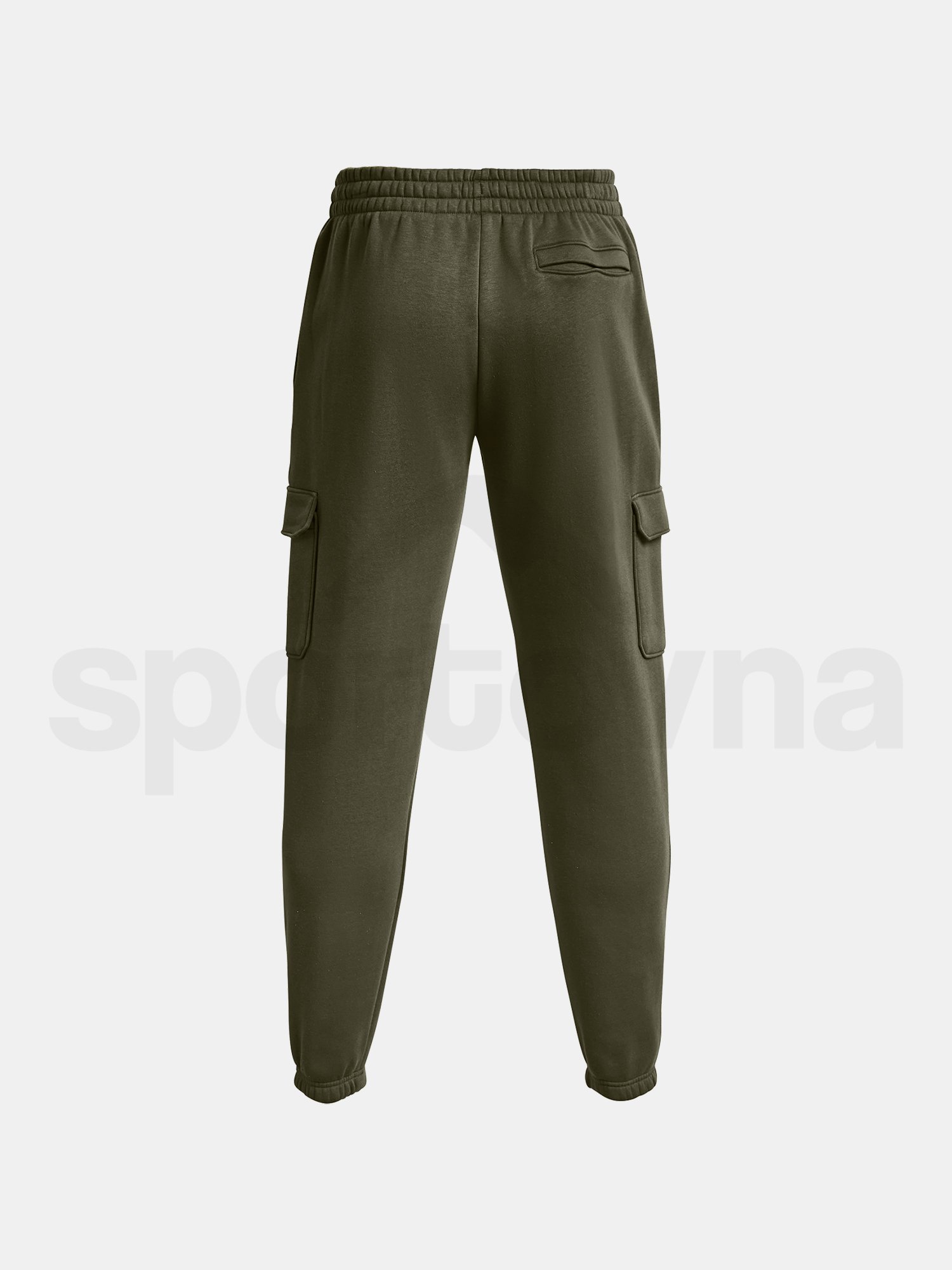 Sportovní kalhoty Under Armour UA Essential Flc Cargo Pant-GRN