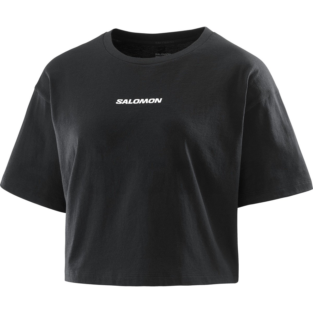 Футботка Salomon Logo Twist-1 SS Tee W - чорний