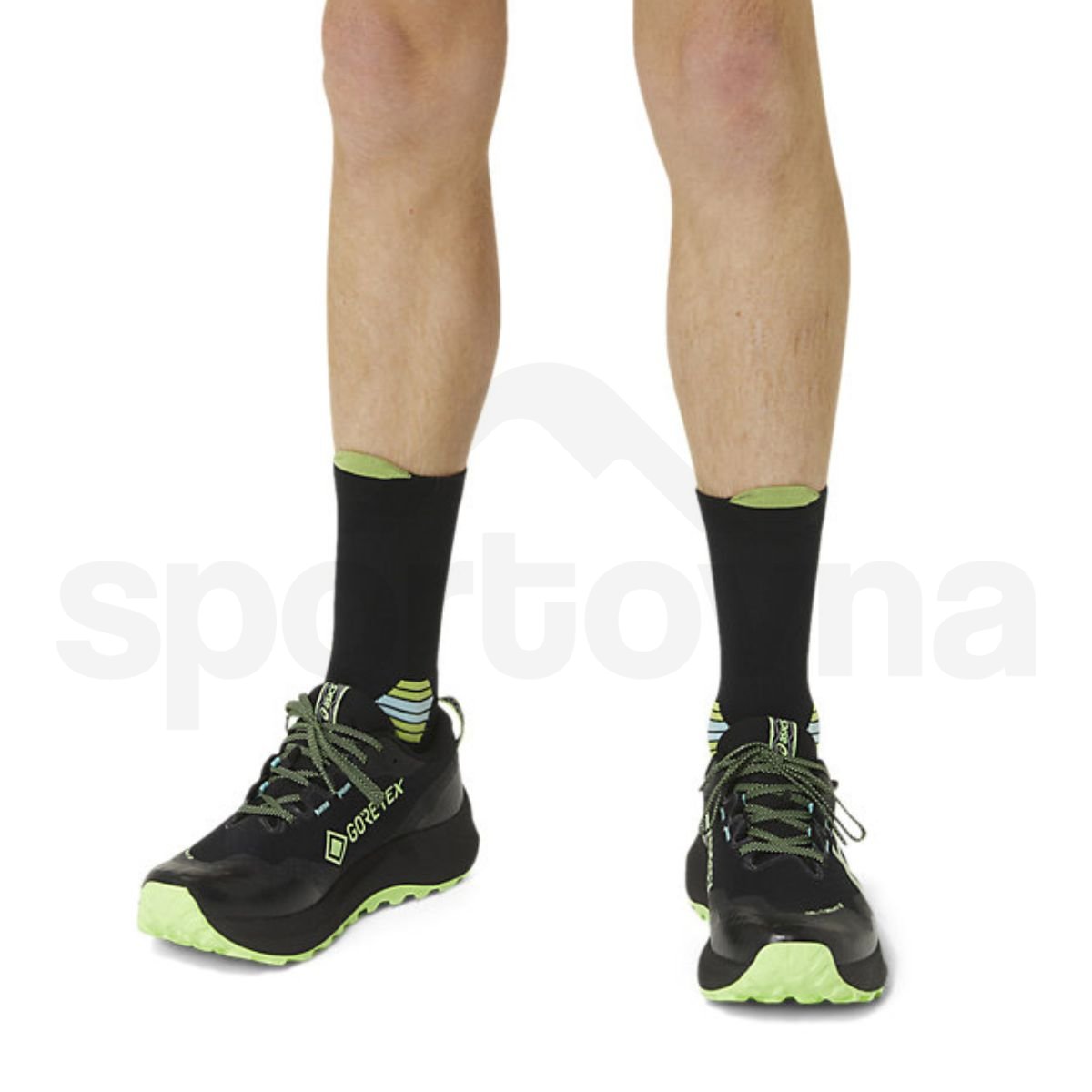 Ponožky Asics Fujitrail Run Crew Sock - černá