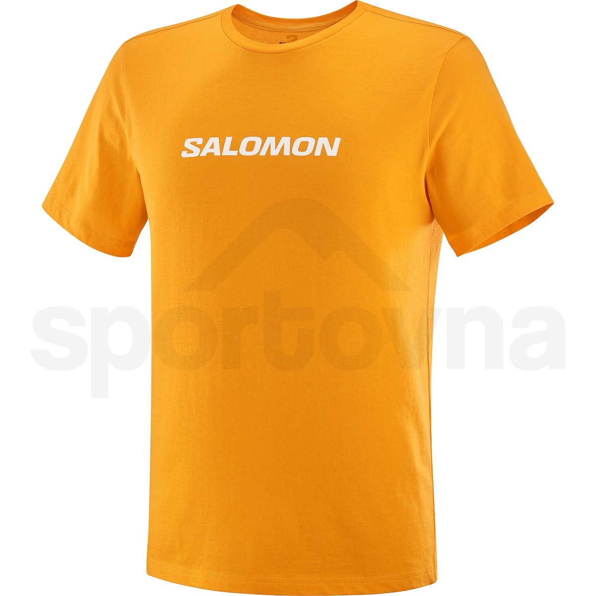 Tričko Salomon Logo Performance SS Tee M - žlutá