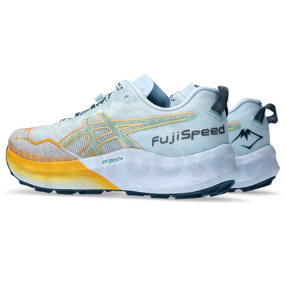 Obuv Asics Fujispeed 2 M - modrá/oranžová