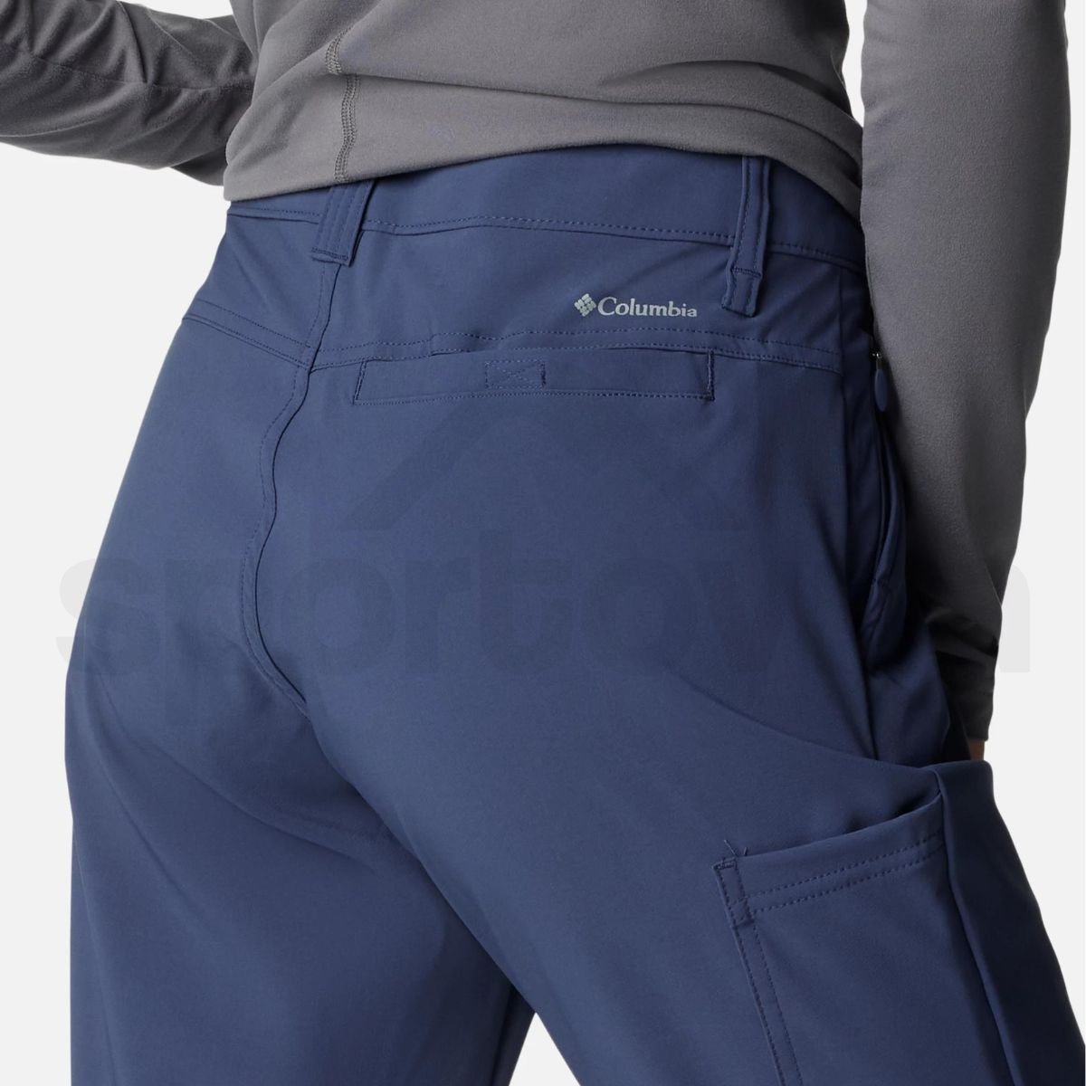 Kalhoty Columbia Back Beauty™ Softshell Pant W - modrá