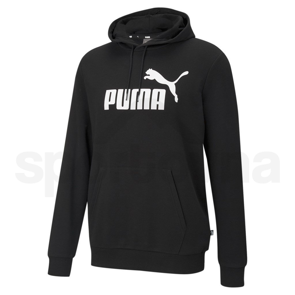 Mikina Puma ESS Big Logo Hoodie TR M - černá