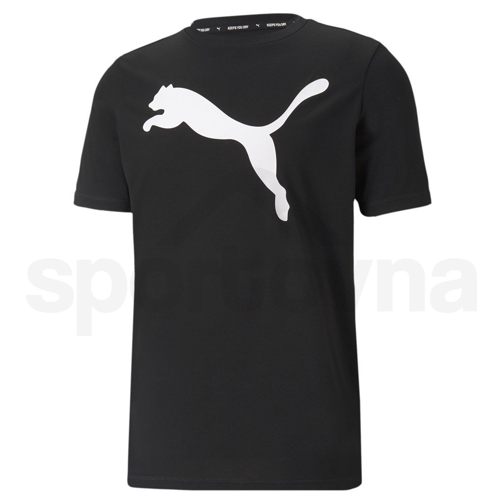 Tričko Puma Active Big Logo Tee M - černá