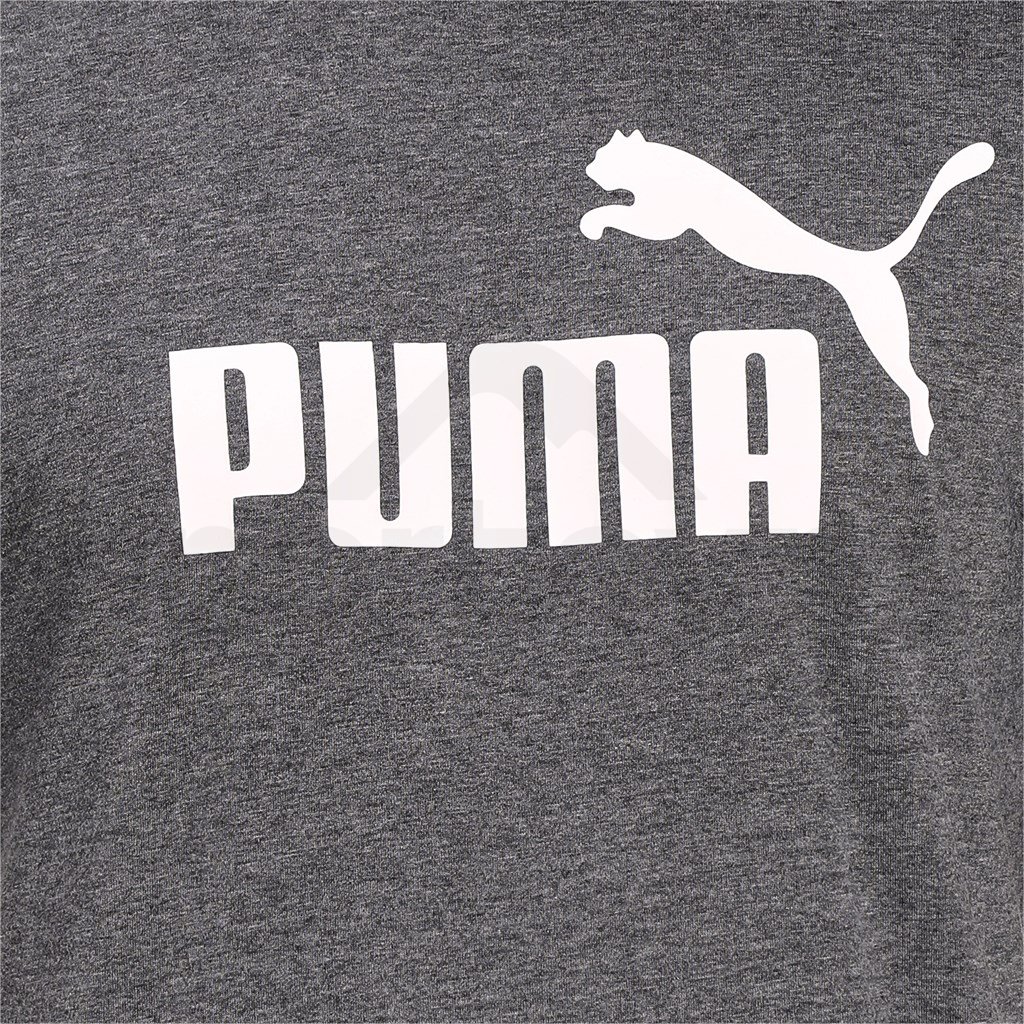 Tričko Puma ESS Heather Tee M - šedá