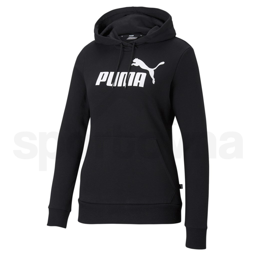 Mikina Puma ESS Logo Hoodie TR W - černá