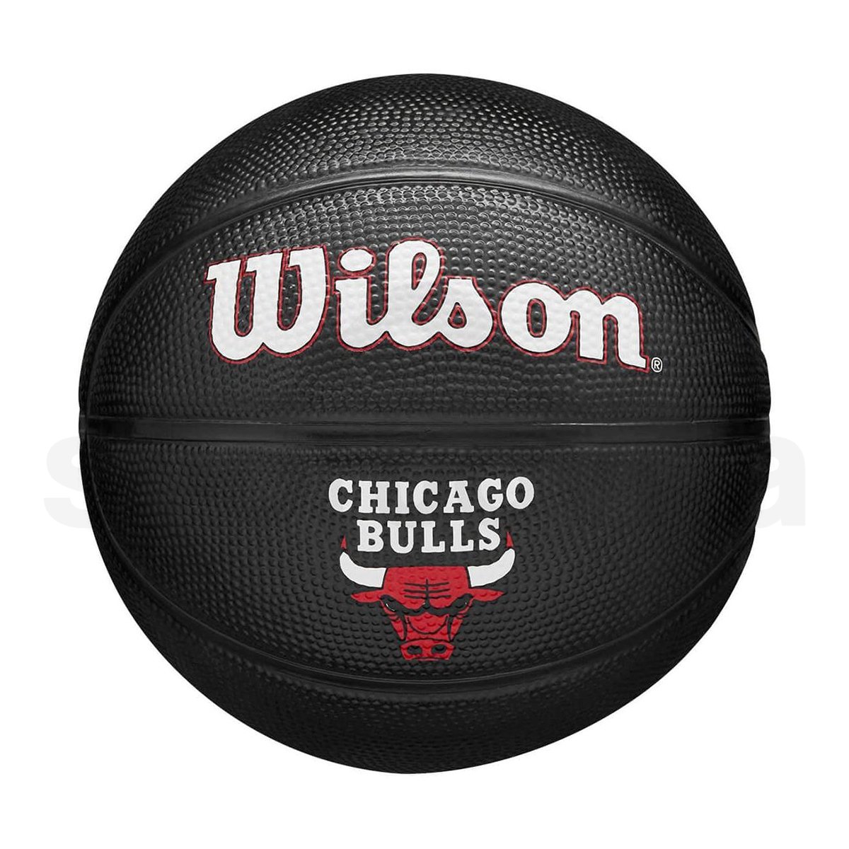 Míč Wilson NBA Team Tribute Mini Chi Bulls - černá