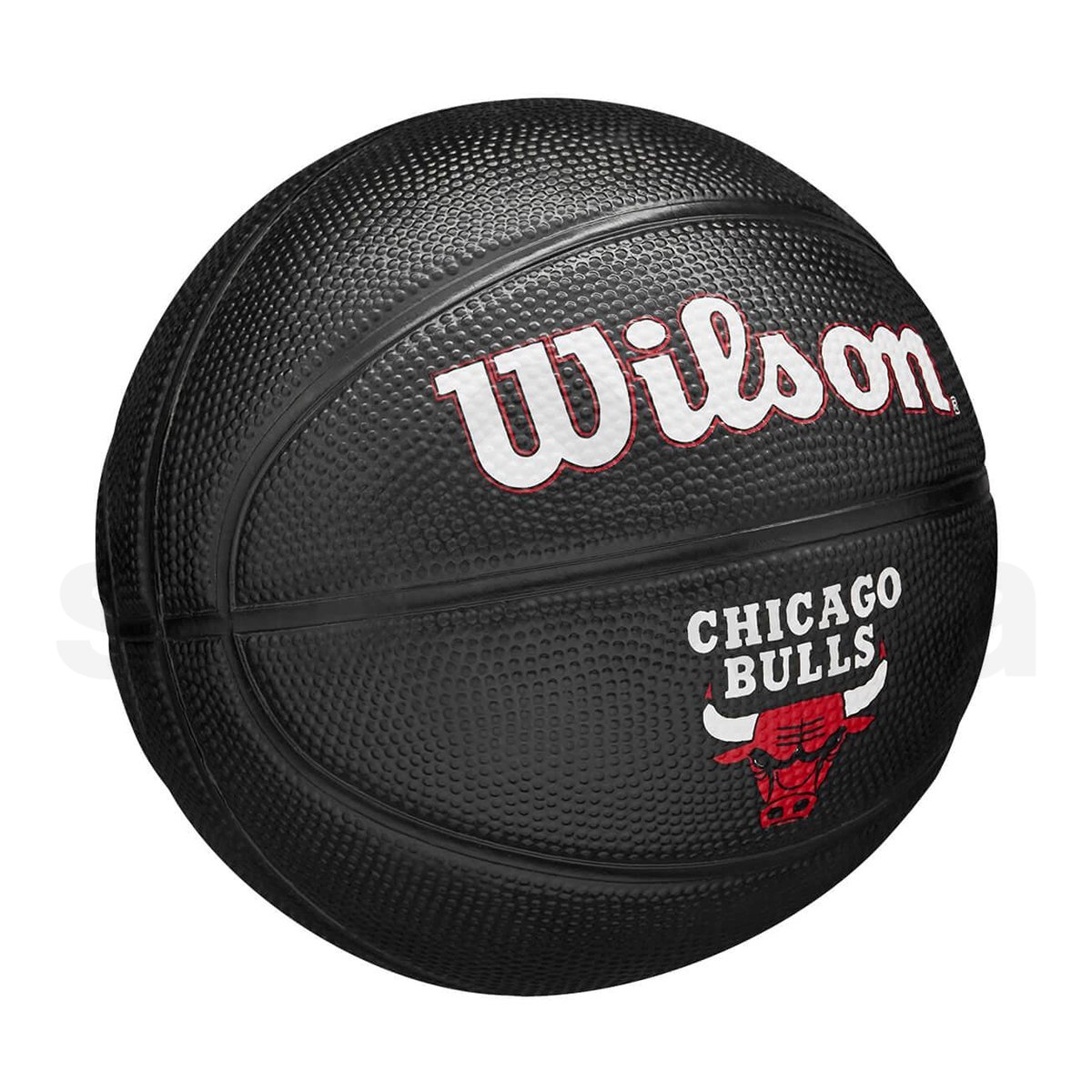 Míč Wilson NBA Team Tribute Mini Chi Bulls - černá
