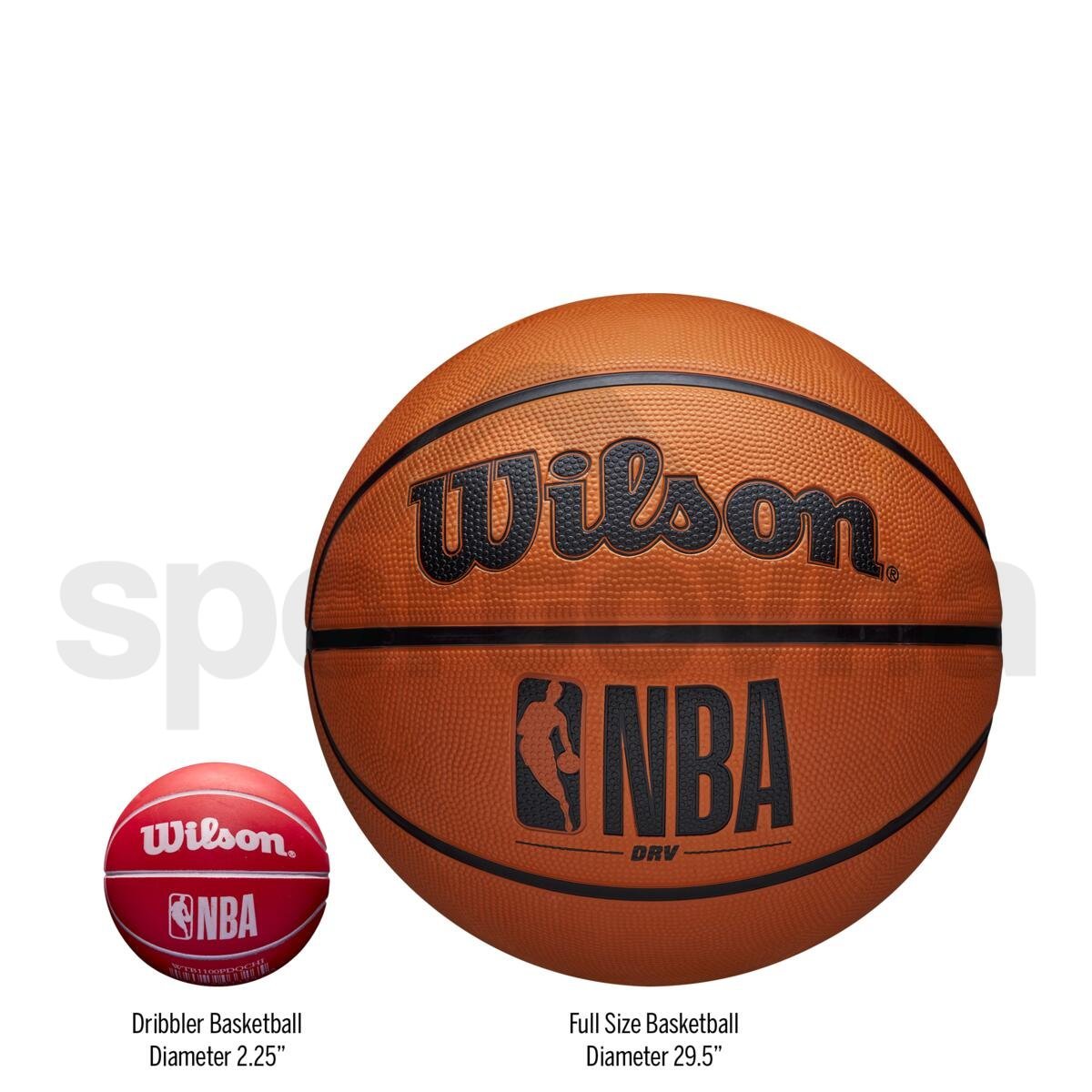 Míč Wilson NBA Dribbler Bskt Bro Nets - černá
