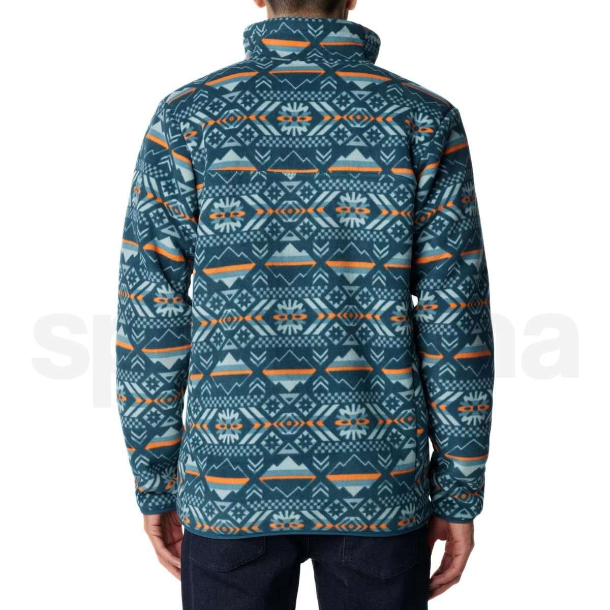 Mikina Columbia Winter Pass™ Full Zip M - modrá/oranžová