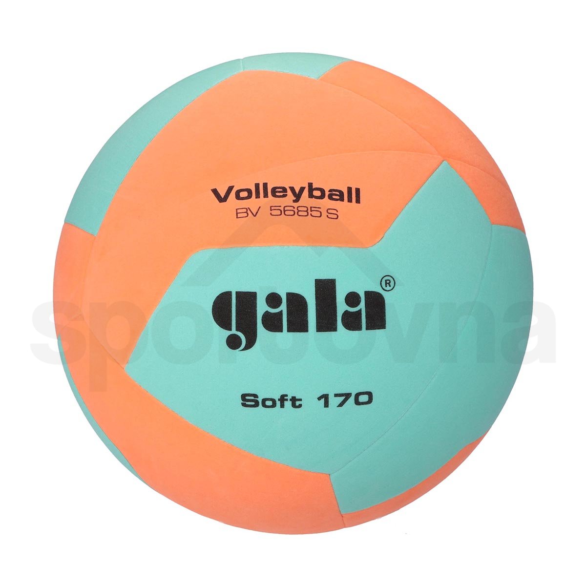 Míč Gala volejbalový Soft 170 - zelená/oranžová