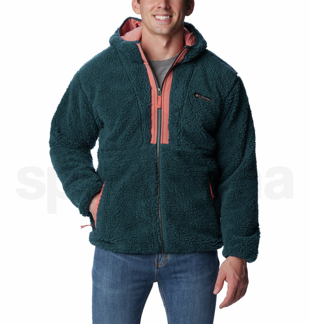 Mikina Columbia Backbowl™ Sherpa Hoodie M - modrá