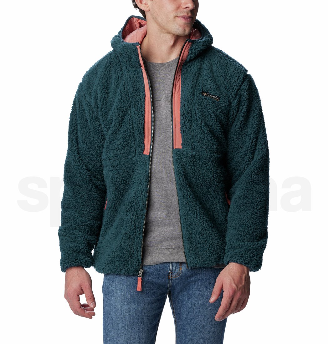 Mikina Columbia Backbowl™ Sherpa Hoodie M - modrá