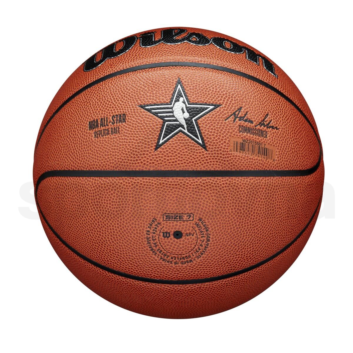 Míč Wilson NBA All Star Replica Bskt - hnědá