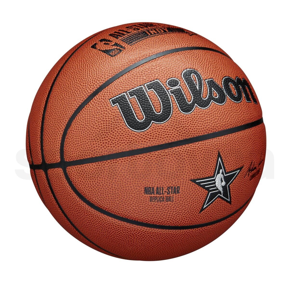 Míč Wilson NBA All Star Replica Bskt - hnědá