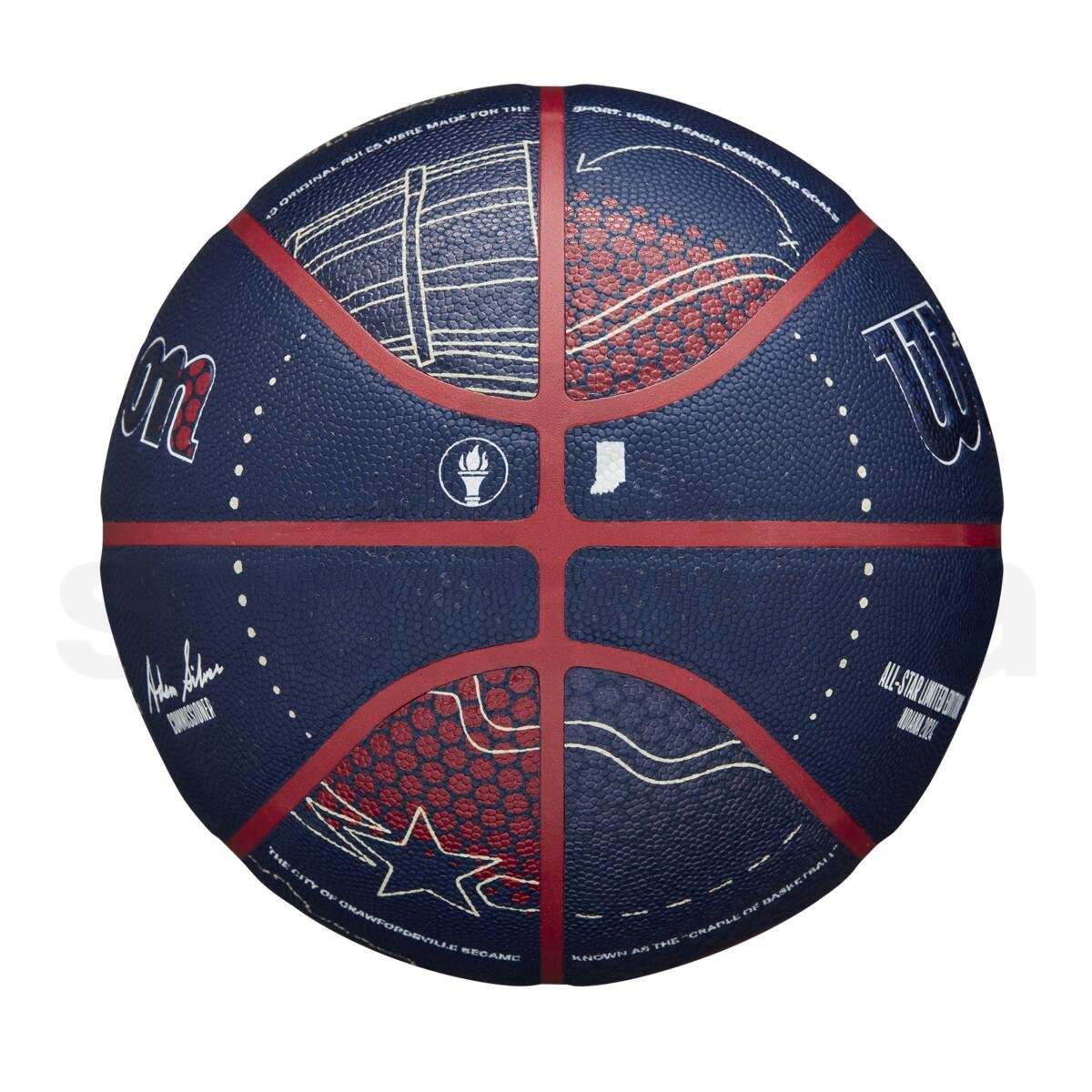 Míč Wilson NBA All Star Replica Bskt - modrá