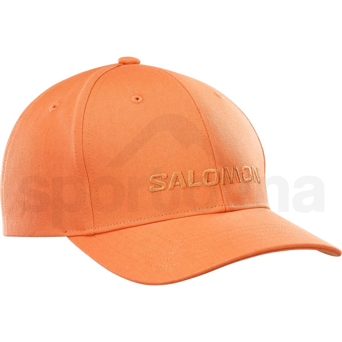 Kšiltovka Salomon Logo Cap - oranžová