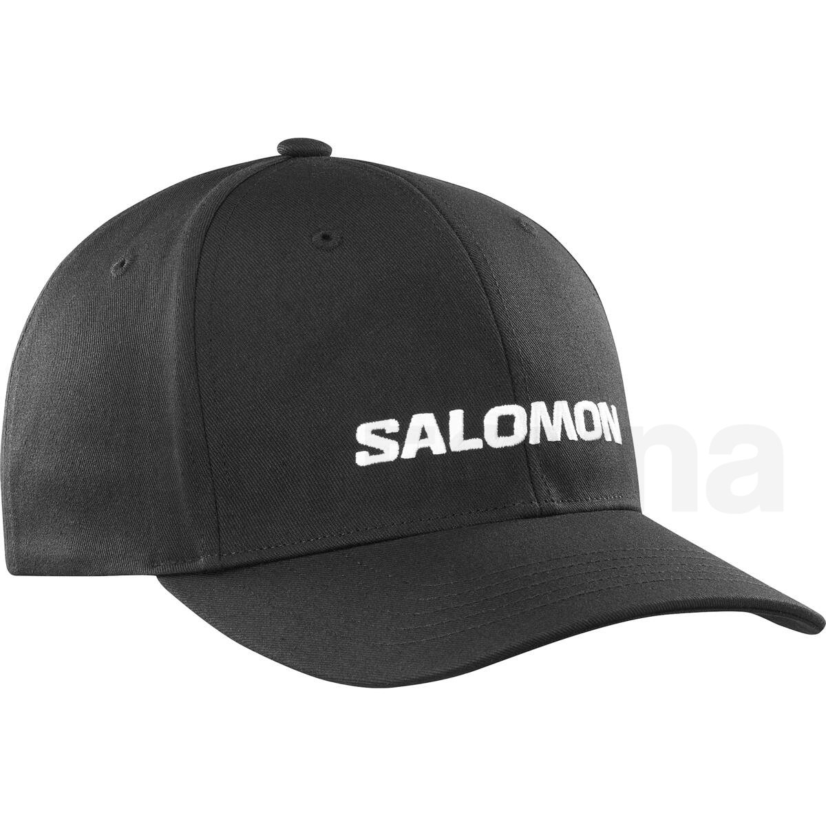 Kšiltovka Salomon Logo Cap - černá