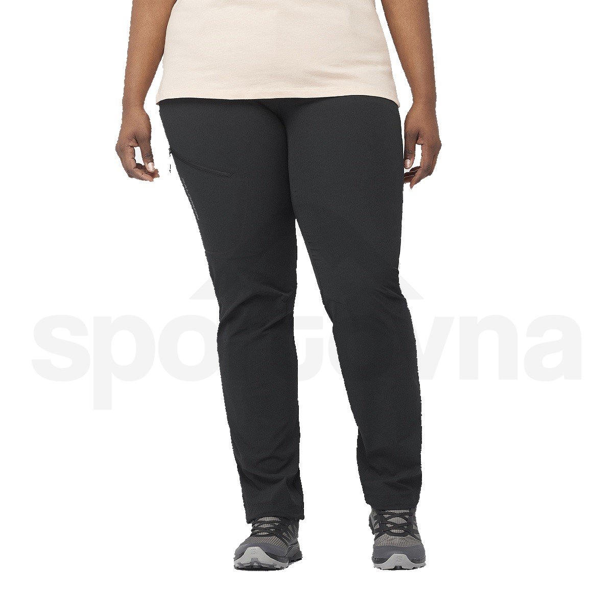 Kalhoty Salomon Wayfarer Pants W - černá (prodloužená délka)