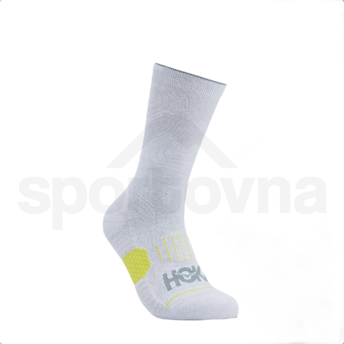 Ponožky Hoka Crew Run Sock 3-Pack U - bílá/černá/šedá