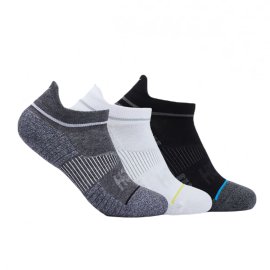 Ponožky Hoka No-Show Run Sock 3-Pack U - bílá 1.1