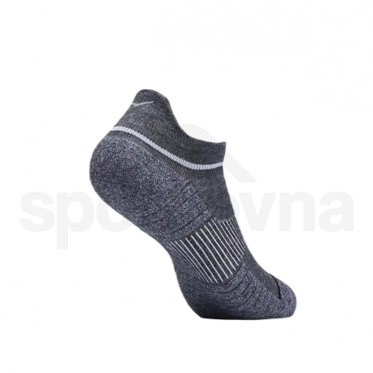Ponožky Hoka No-Show Run Sock 3-Pack - bílá/černá/šedá
