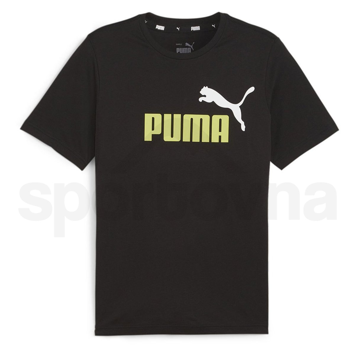 Tričko Puma ESS+ 2 Col Logo Tee M - černá
