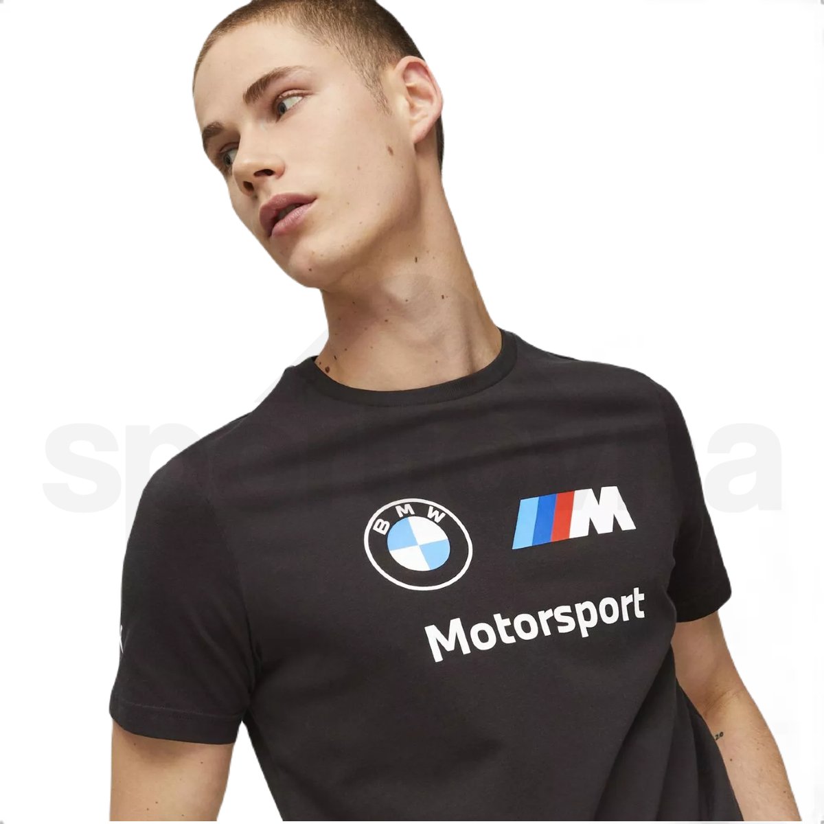 Tričko Puma BMW MMS ESS Logo Tee M - černá