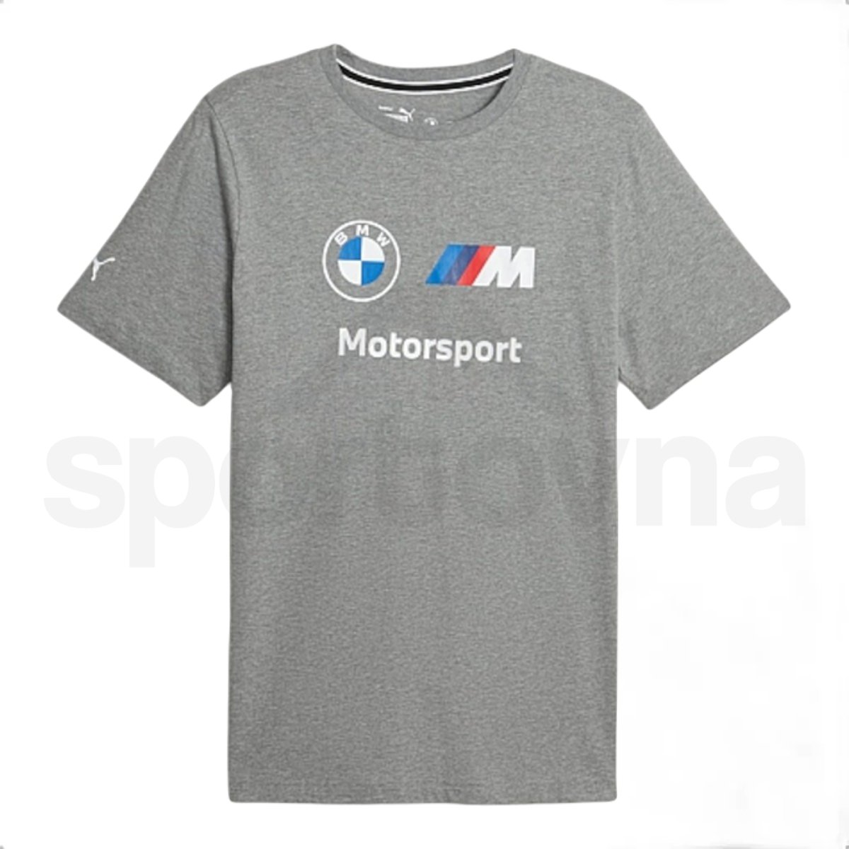 Tričko Puma BMW MMS ESS Logo Tee M - šedá
