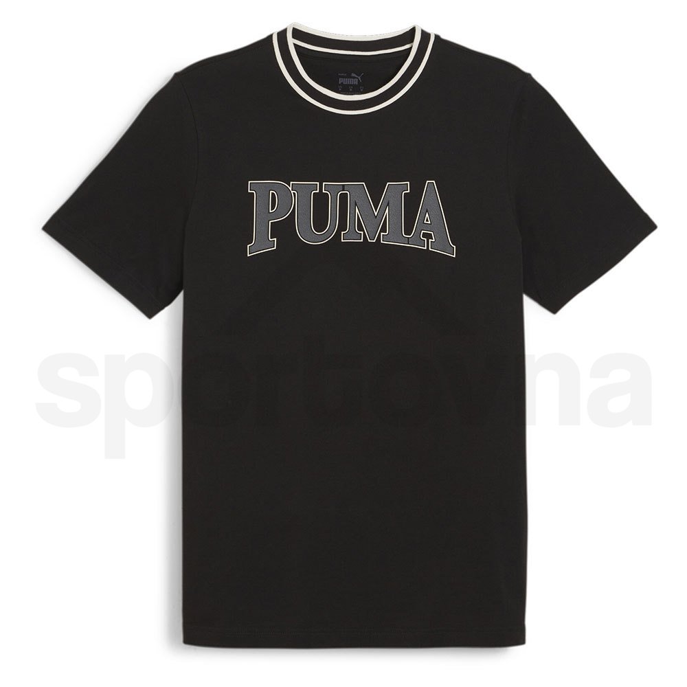 Tričko Puma Squad Big Graphic Tee M - černá