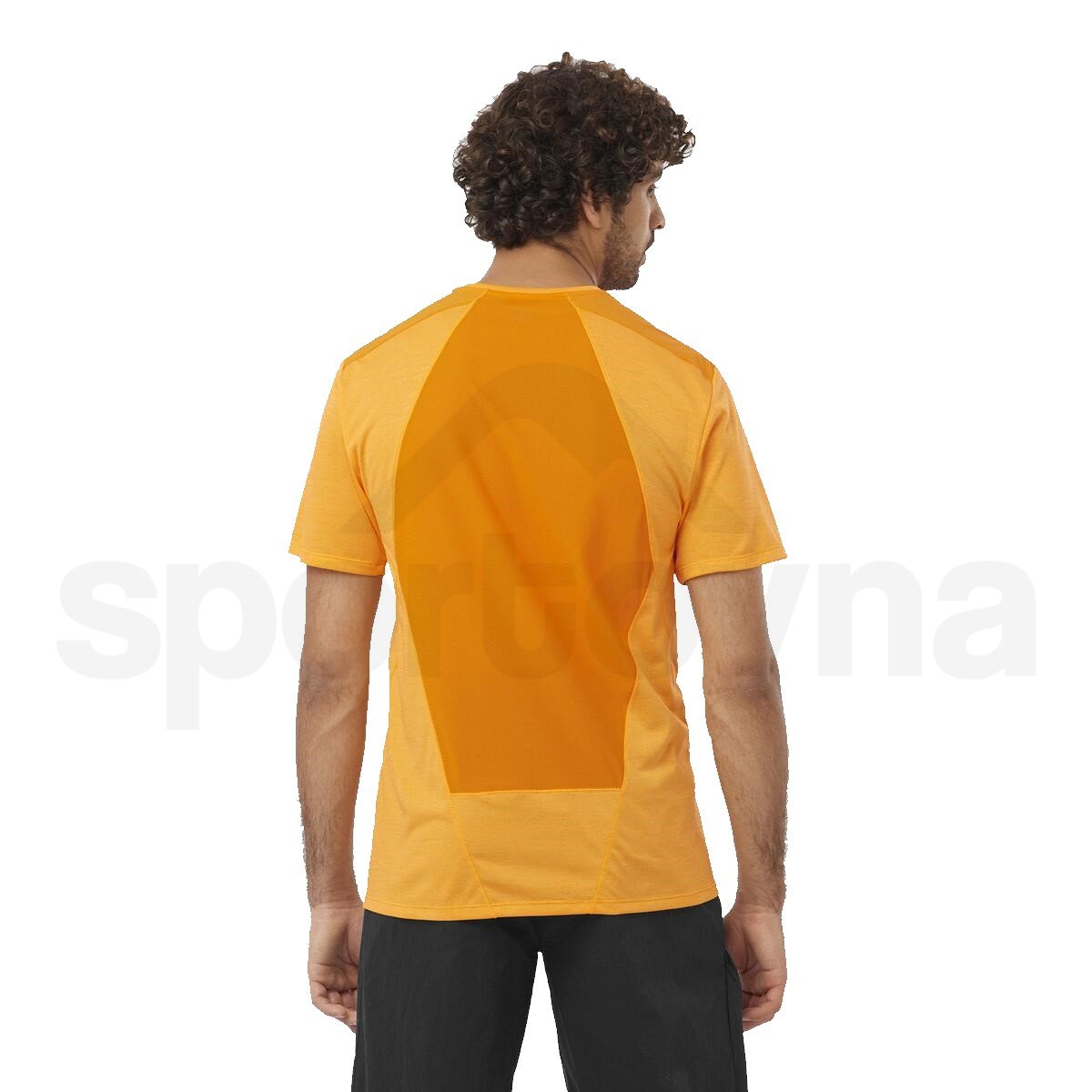 Tričko Salomon Outline SS Tee M - oranžová