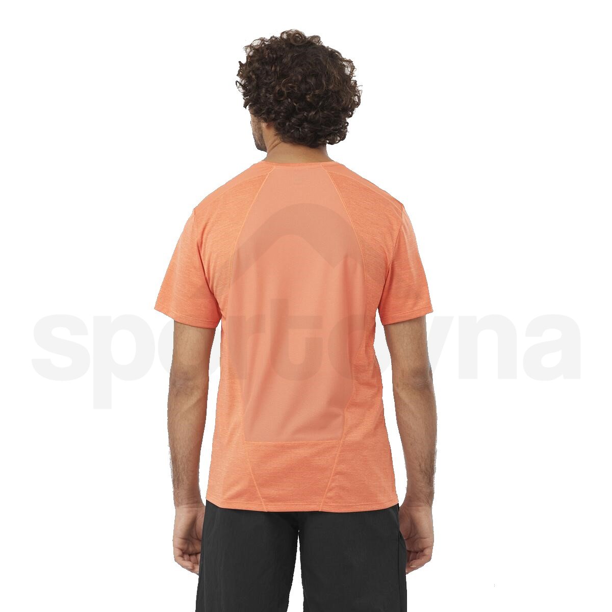 Tričko Salomon Outline SS Tee M - oranžová