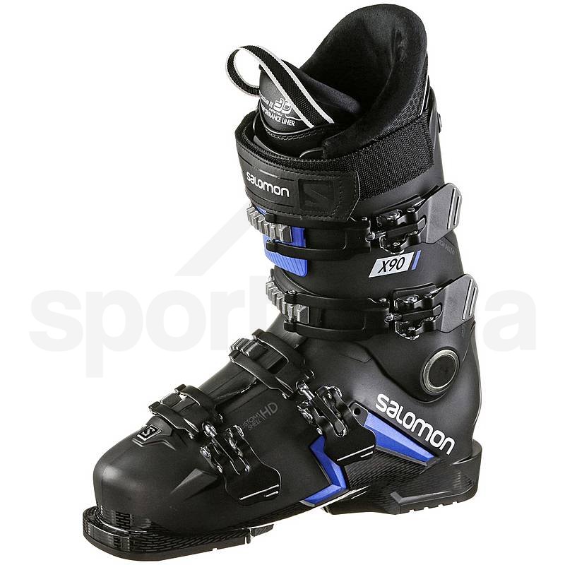 Lyžařské boty Salomon S/PRO X90 CS - černá/modrá