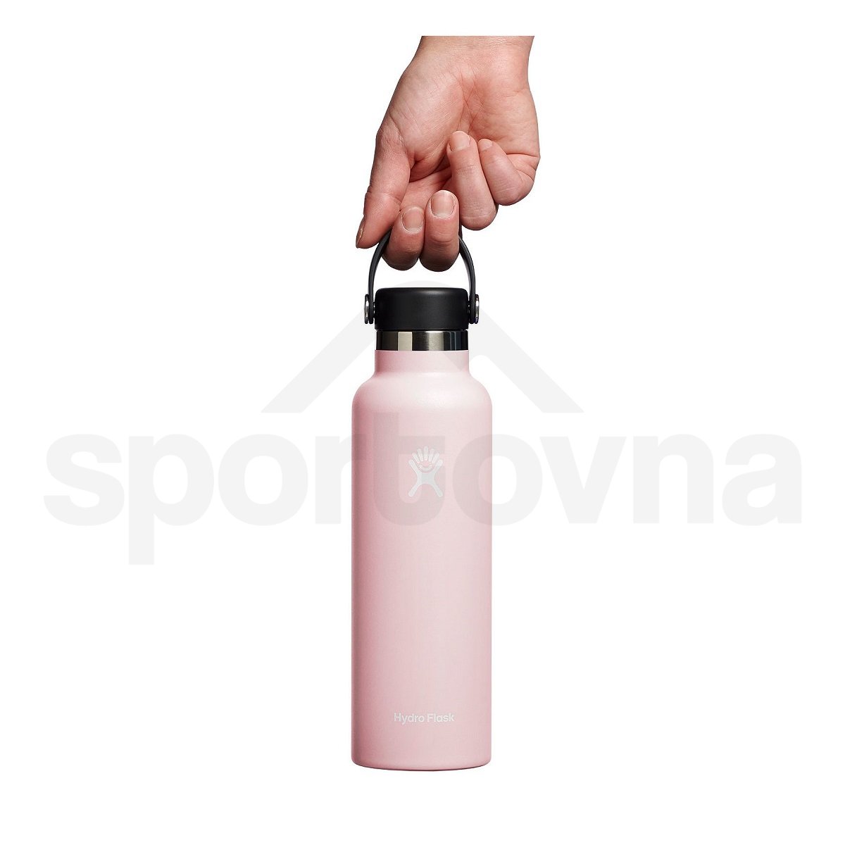 Termoska Hydro Flask 21oz (621ml) Standard Mouth Flex Cap - růžová