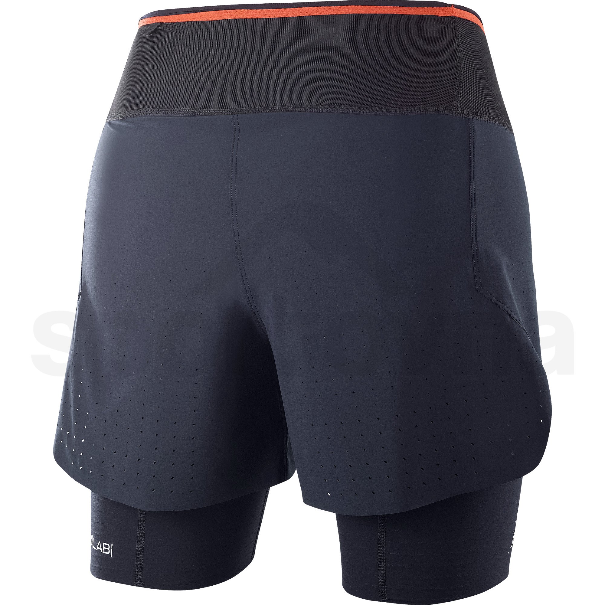 Kraťasy Salomon S/LAB Ultra 2IN1 Shorts W - modrá