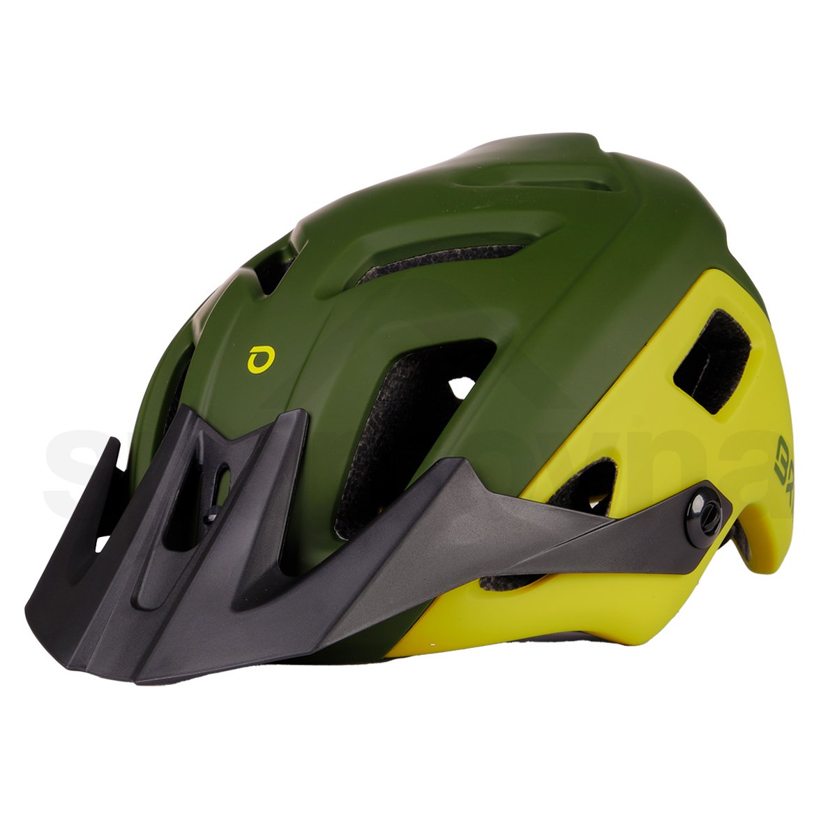 Helma Cyklo Briko Gibeon - žlutá/zelená