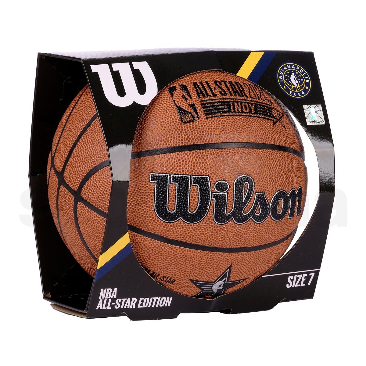 Míč Wilson NBA All Star Replica Bskt - hnědá