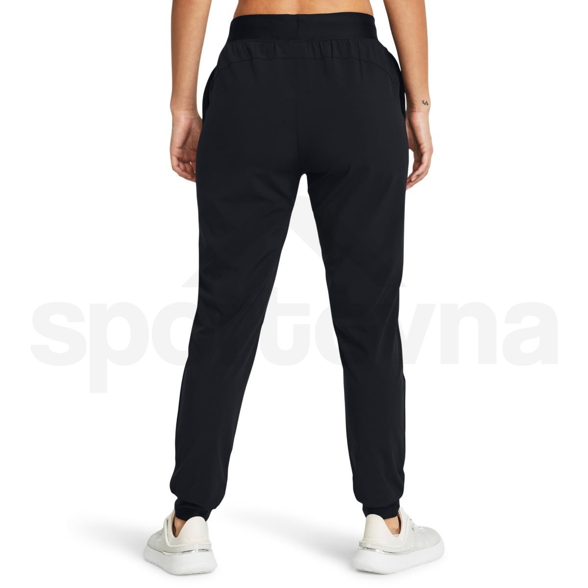 Tepláky Under Armour ArmourSport High Rise Woven Pant W - čierna