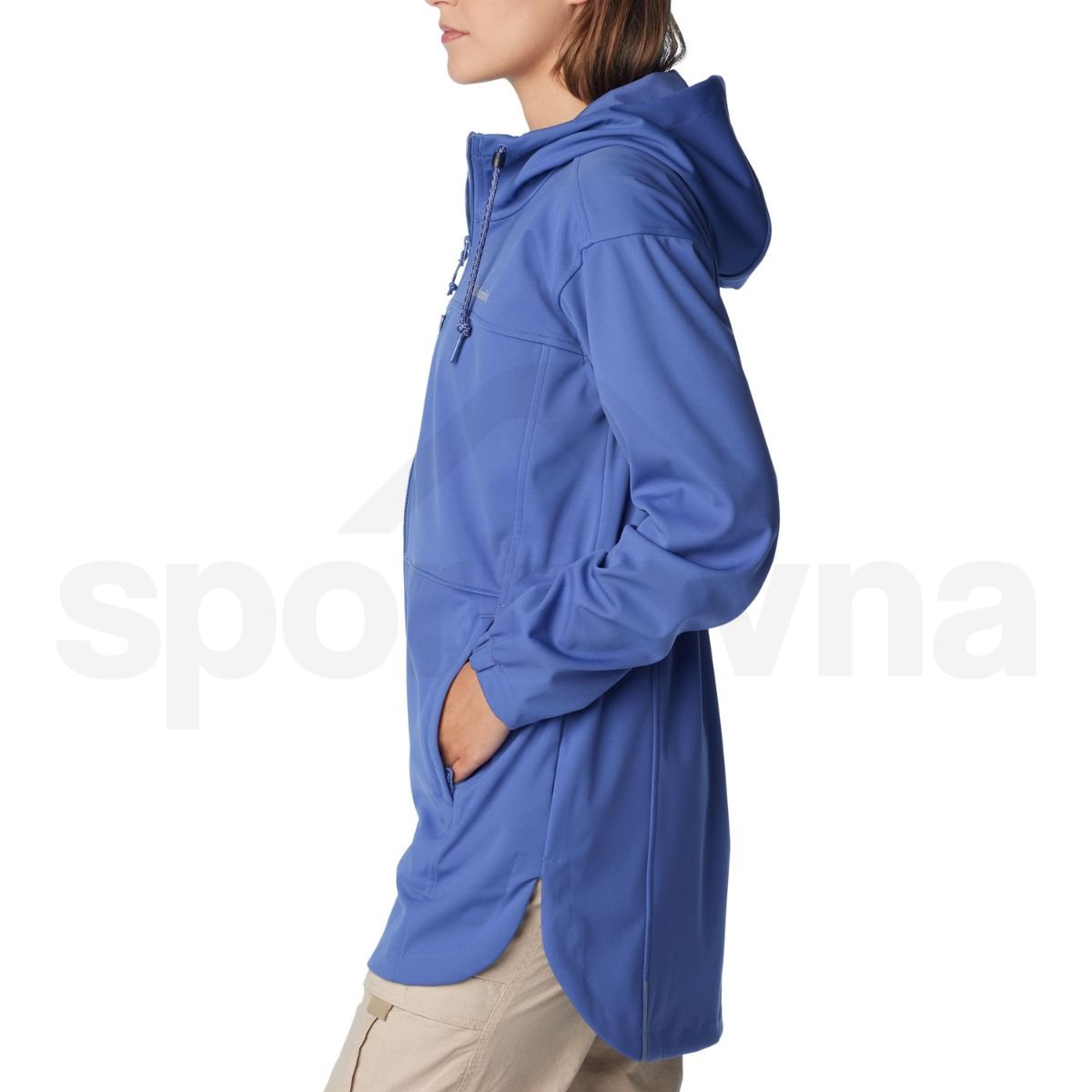 Bunda Columbia Flora Park™ Softshell Jacket W - modrá