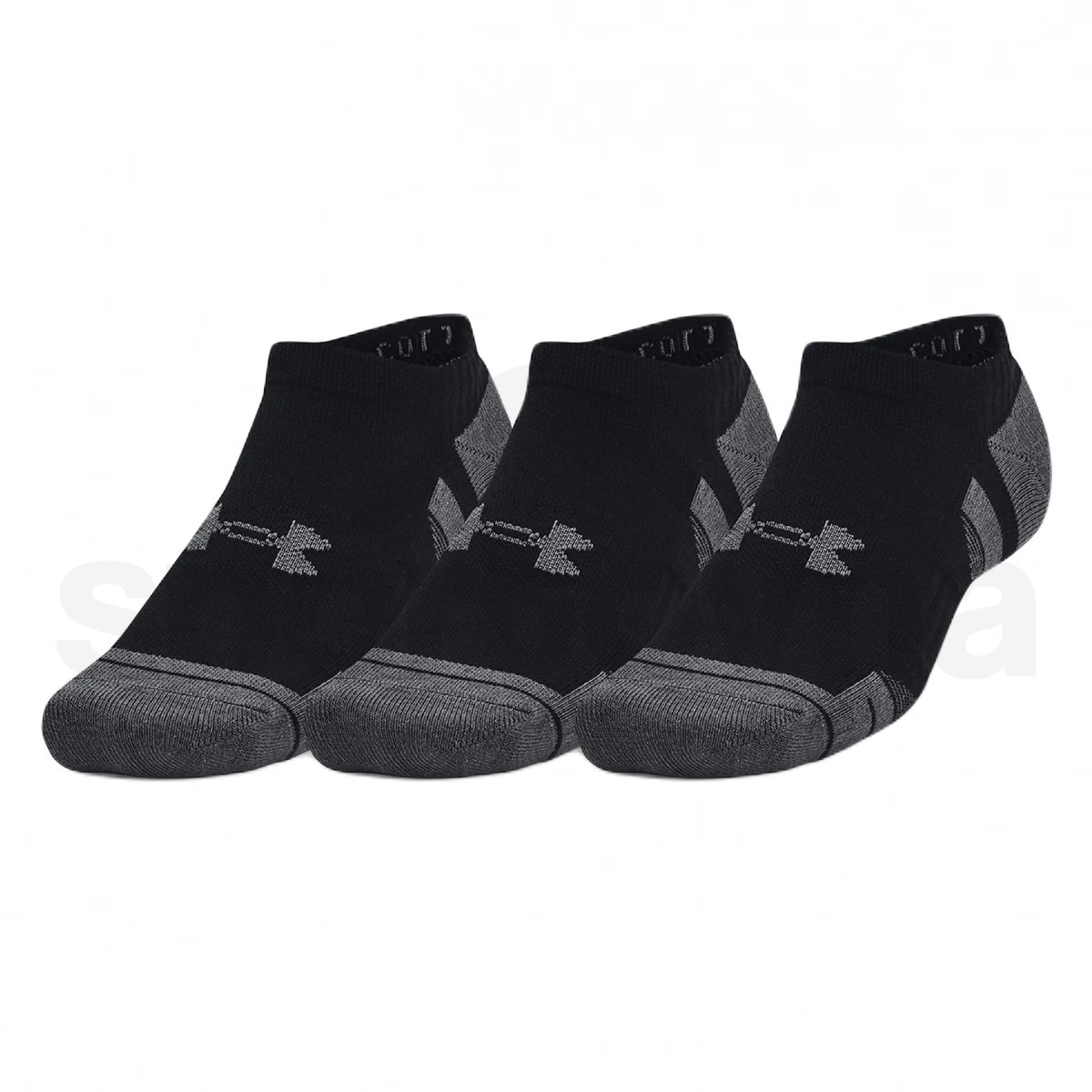 Ponožky Under Armour Performance Cotton 3pk NS - černá