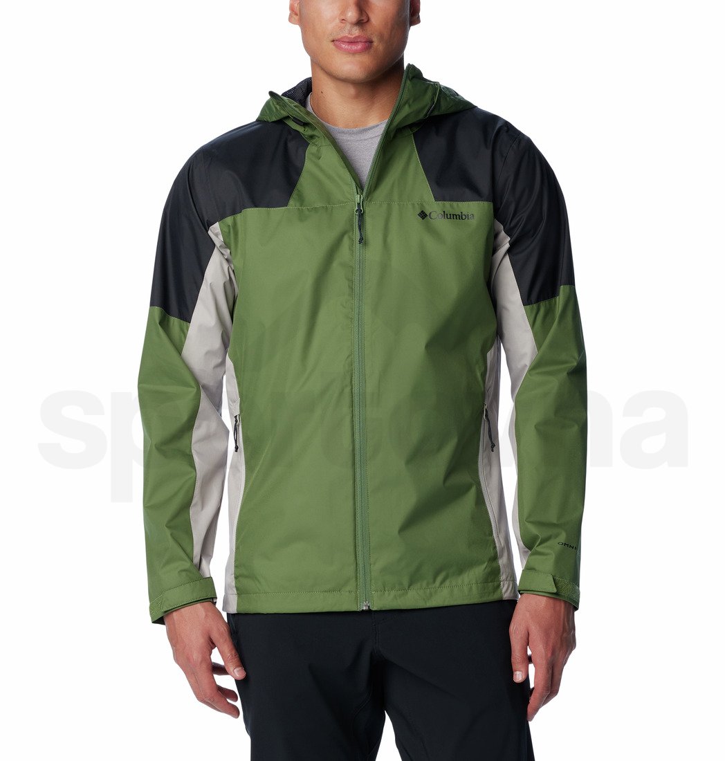 Bunda Columbia Inner Limits™ III Jacket M - zelená/šedá